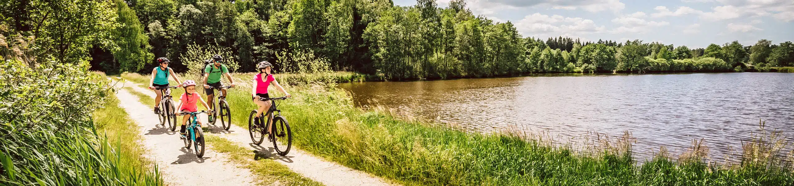 Radeln am Wasser im Oberpfälzer Wald